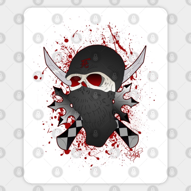 Ninja Sticker by schockgraphics